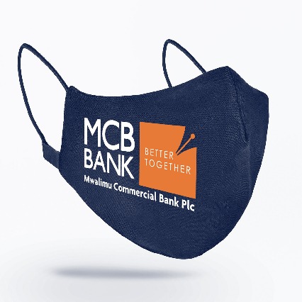 Custom printed MCB Bank face mask