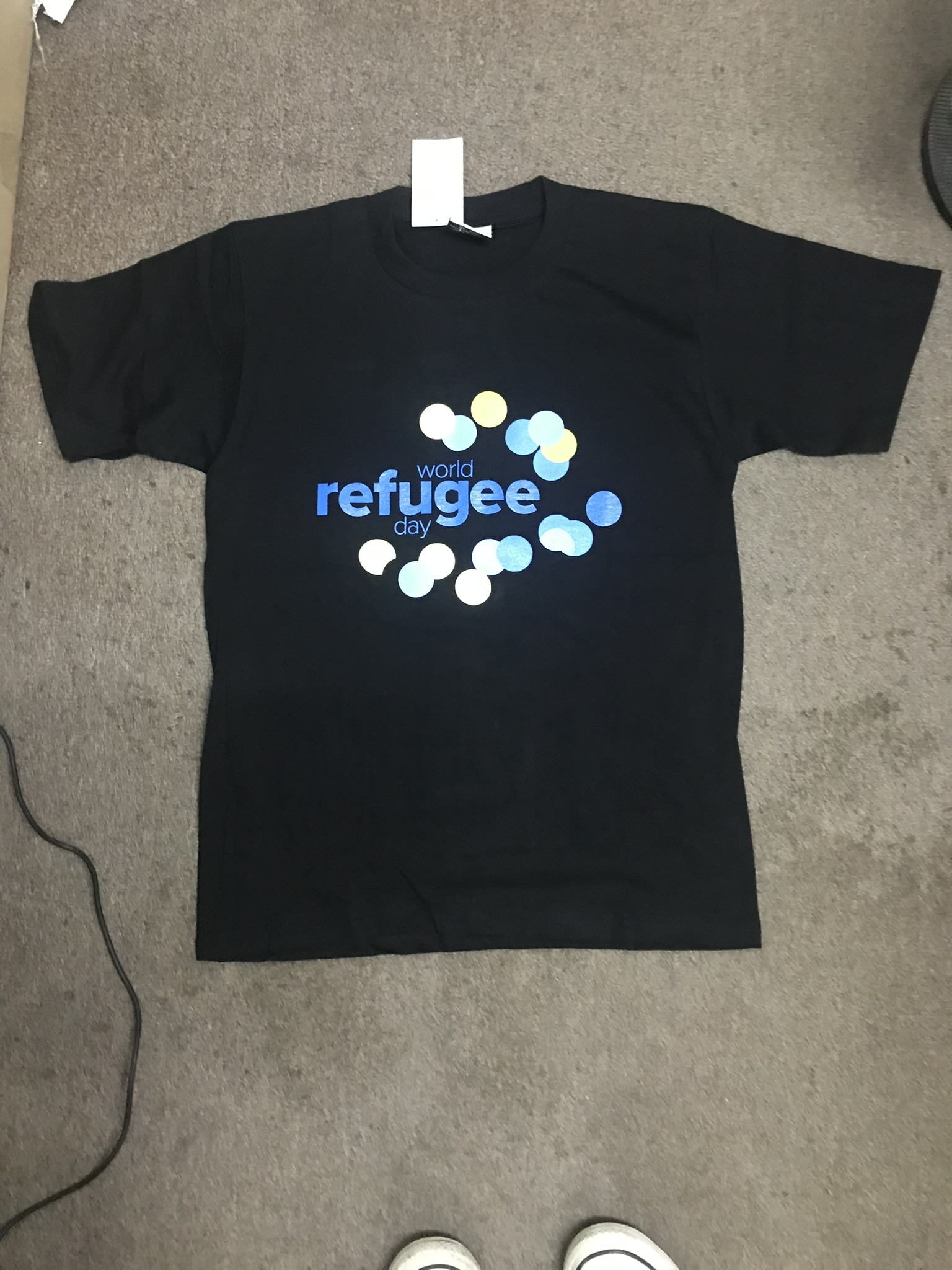 Custom printed World Refugee Day T-shirt